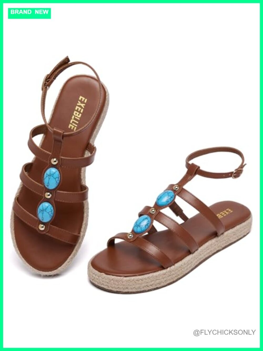 Women's Bohemian Espadrille Platform Sandals Open Toe Wedge Ankle Buckle